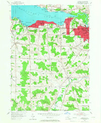 Lakewood 1954 topographic map thumbnail