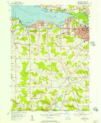 Lakewood 1954 topographic map thumbnail