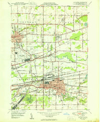 Lancaster 1950 topographic map thumbnail