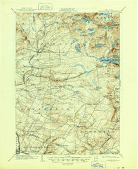 Lassellsville 1945 topographic map thumbnail