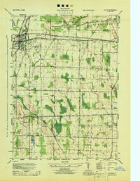 Le Roy 1944 topographic map thumbnail