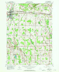 Le Roy 1950 topographic map thumbnail