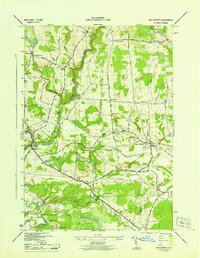 Lee Center 1943 topographic map thumbnail