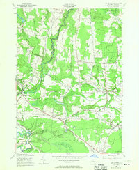 Lee Center 1955 topographic map thumbnail