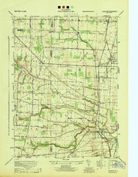 Leicester 1944 topographic map thumbnail