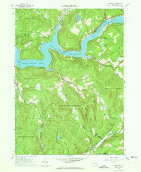 Lewbeach 1965 topographic map thumbnail
