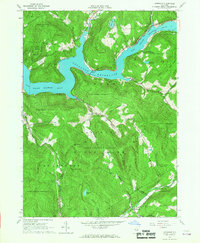 Lewbeach 1965 topographic map thumbnail