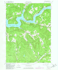 Lewbeach 1965 topographic map thumbnail