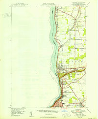 Lewiston 1950 topographic map thumbnail