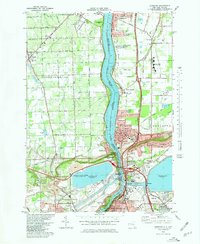 Lewiston 1980 topographic map thumbnail