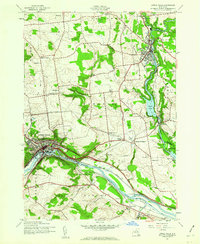 Little Falls 1943 topographic map thumbnail