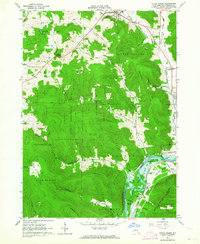 Little Valley 1962 topographic map thumbnail