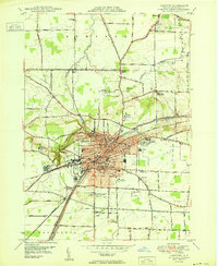 Lockport 1950 topographic map thumbnail