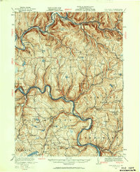 Long Eddy 1920 topographic map thumbnail