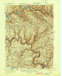 Long Eddy 1923 topographic map thumbnail