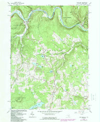 Long Eddy 1965 topographic map thumbnail