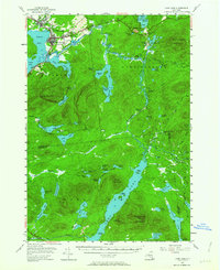 Long Lake 1955 topographic map thumbnail