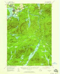 Long Lake 1955 topographic map thumbnail