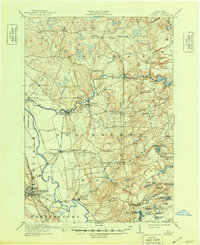 Lowville 1913 topographic map thumbnail
