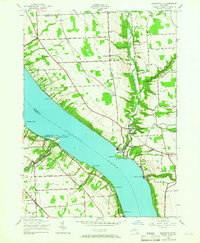 Ludlowville 1942 topographic map thumbnail