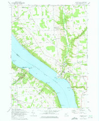 Ludlowville 1971 topographic map thumbnail