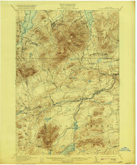 Lyon Mountain 1913 topographic map thumbnail
