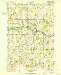 Macedon 1951 topographic map thumbnail