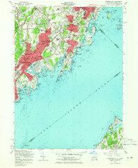 Mamaroneck 1955 topographic map thumbnail