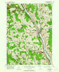Marathon 1950 topographic map thumbnail