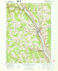 Marathon 1950 topographic map thumbnail
