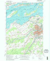 Massena 1964 topographic map thumbnail