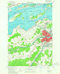Massena 1964 topographic map thumbnail