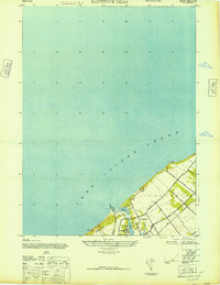 Mattituck Hills 1947 topographic map thumbnail