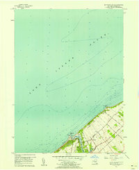 Mattituck Hills 1956 topographic map thumbnail