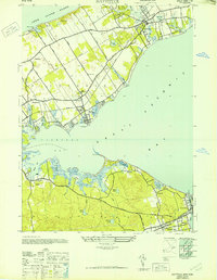Mattituck 1947 topographic map thumbnail