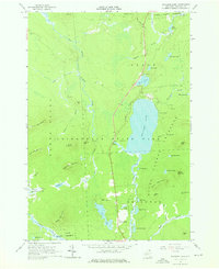 Meacham Lake 1964 topographic map thumbnail