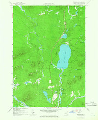 Meacham Lake 1964 topographic map thumbnail