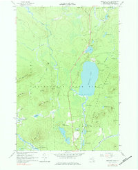 Meacham Lake 1964 topographic map thumbnail