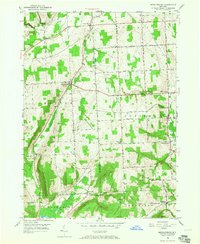 Mecklenburg 1950 topographic map preview
