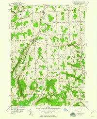 Mecklenburg 1950 topographic map preview