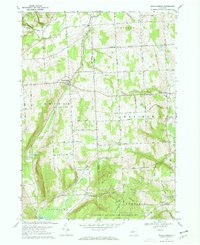 Mecklenburg 1969 topographic map thumbnail