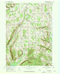 Mecklenburg 1969 topographic map preview