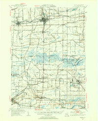 Medina 1950 topographic map thumbnail