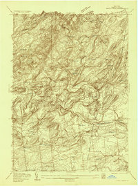 Middle Grove 1935 topographic map thumbnail