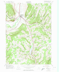 Middleburgh 1944 topographic map thumbnail