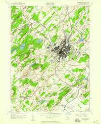 Middletown 1942 topographic map thumbnail