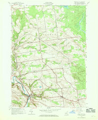 Middleville 1943 topographic map thumbnail