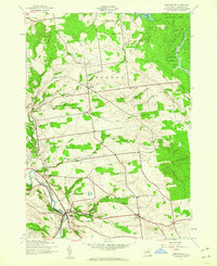 Middleville 1943 topographic map thumbnail