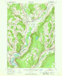 Milford 1943 topographic map thumbnail