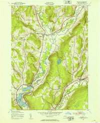 Milford 1943 topographic map thumbnail